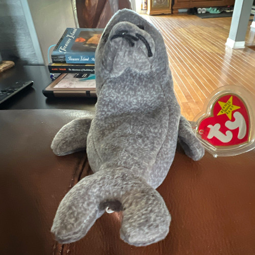 Beanie babies manatee plush - beanie,
